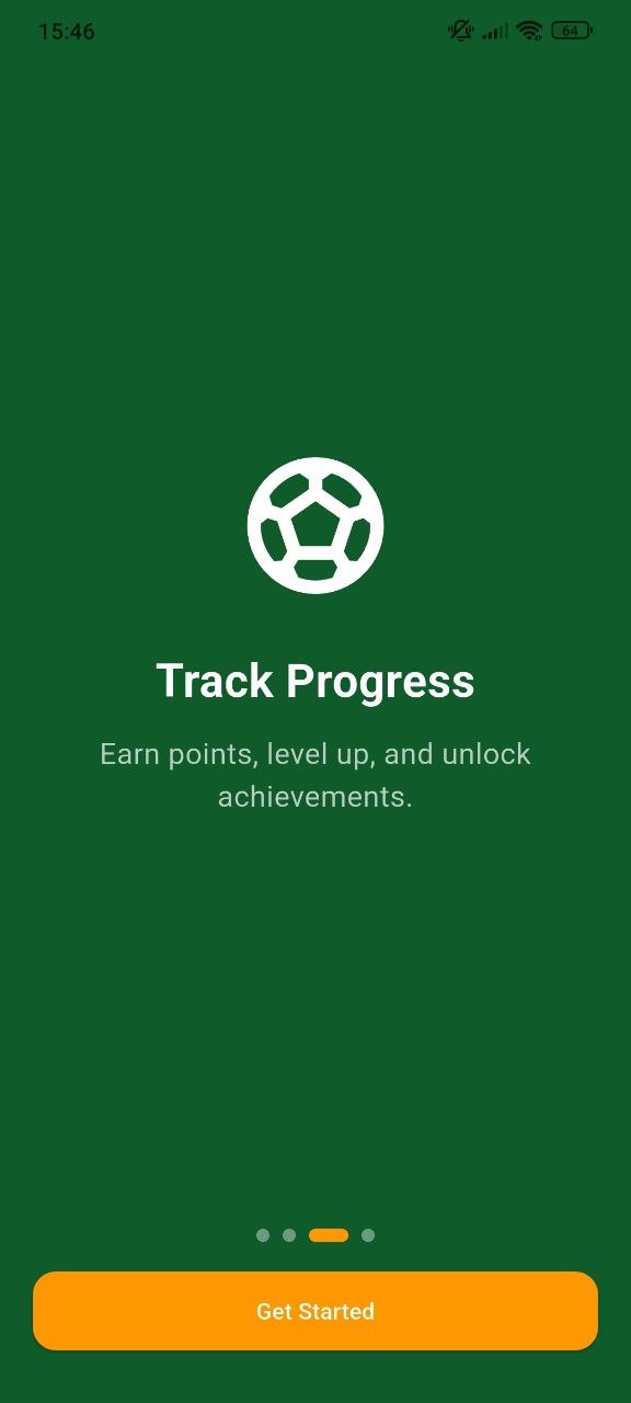Welcome screen